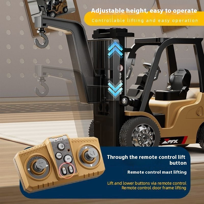 Bluetooth Mini Alloy Forklift RC Car