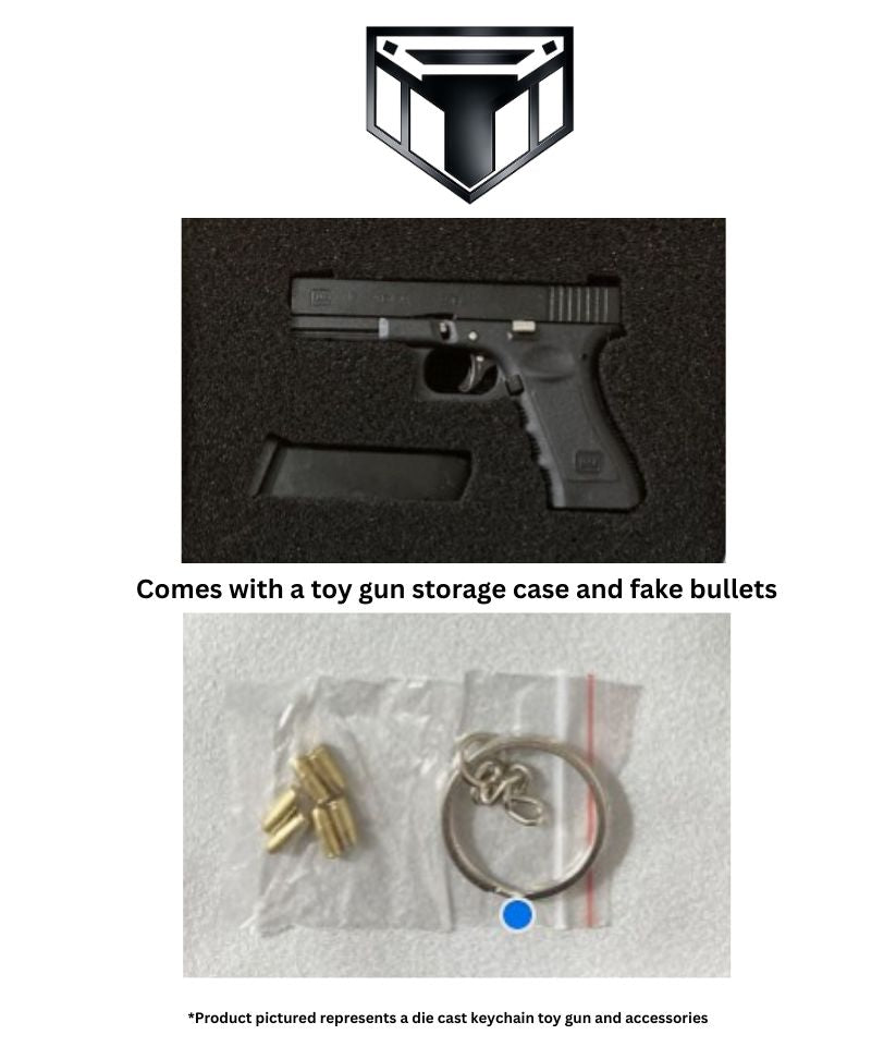 G17 Keychain Toy Gun - No Holster