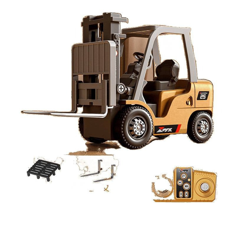Bluetooth Mini Alloy Forklift RC Car