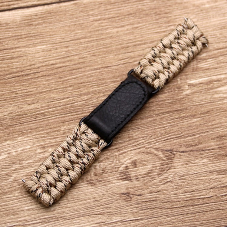 Apple/Samsung Tactical Paracord Watch Band (With Velcro)