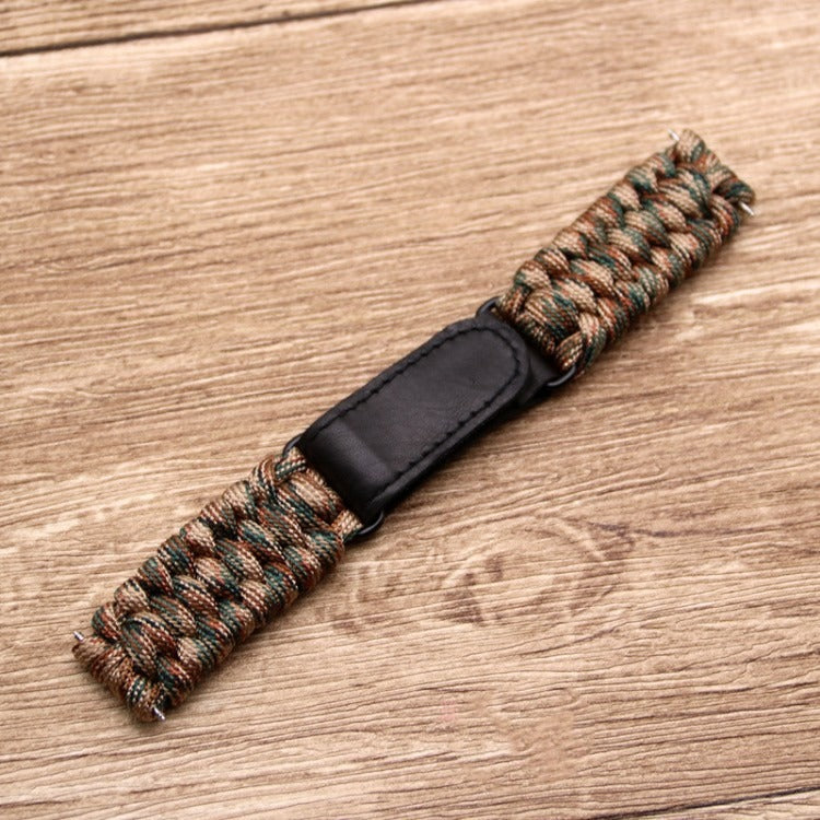 Apple/Samsung Tactical Paracord Watch Band (With Velcro)