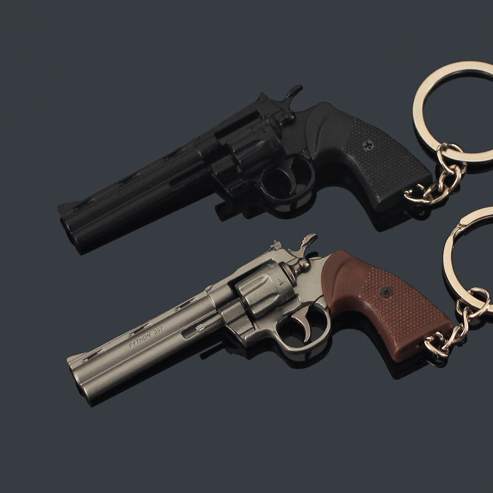 Python .357 Western Revolver Keychain Toy Gun