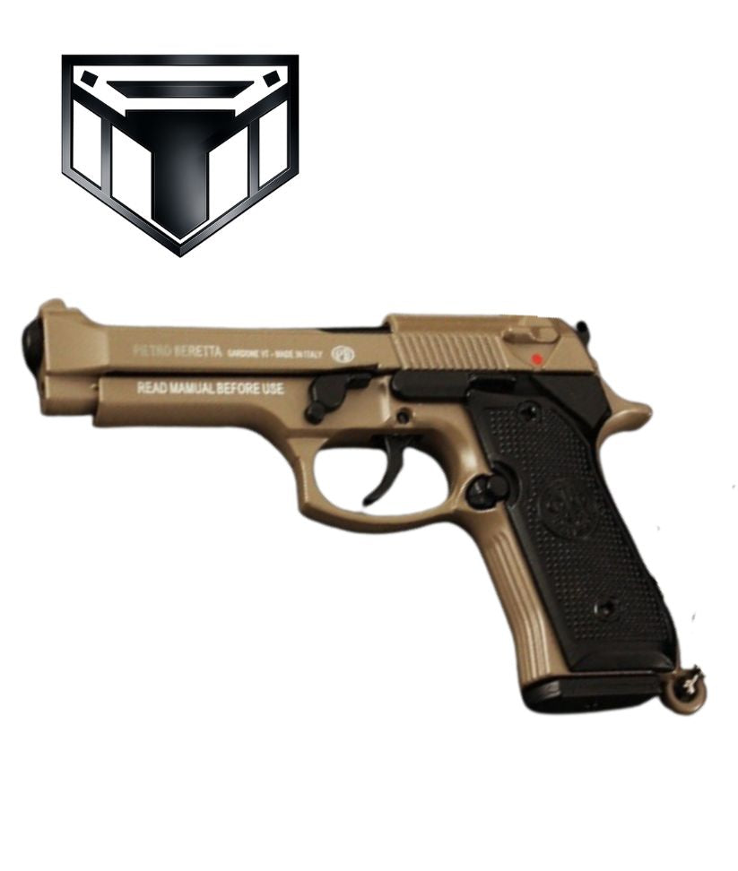 Beretta Tactical Toy Gun Keychain