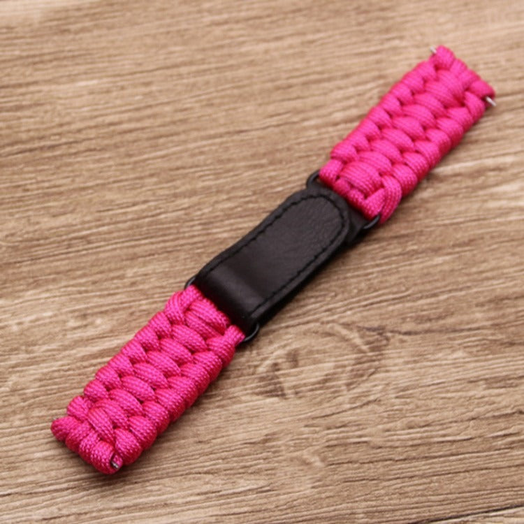 Apple/Samsung Tactical Paracord Watch Band (With Velcro)